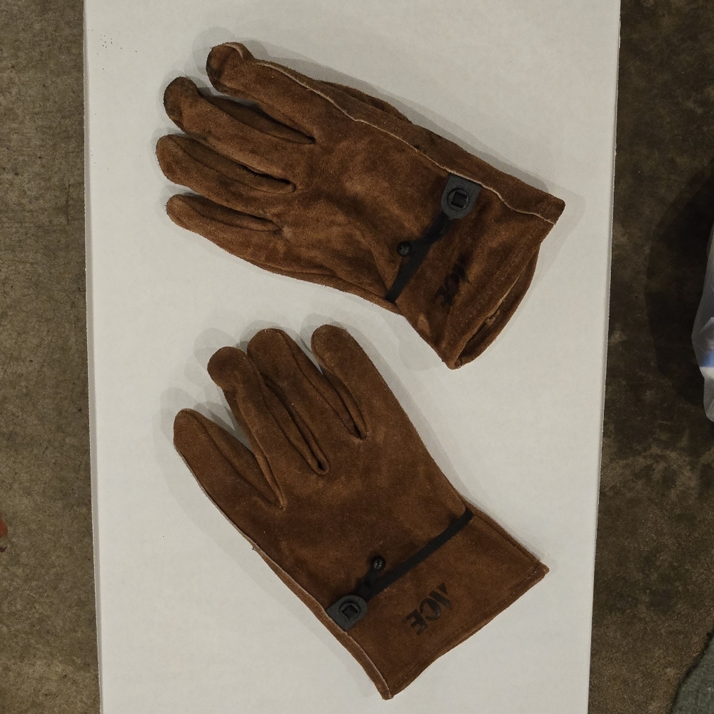 Ace 100% Cowhide Suede Work Gloves Size XL